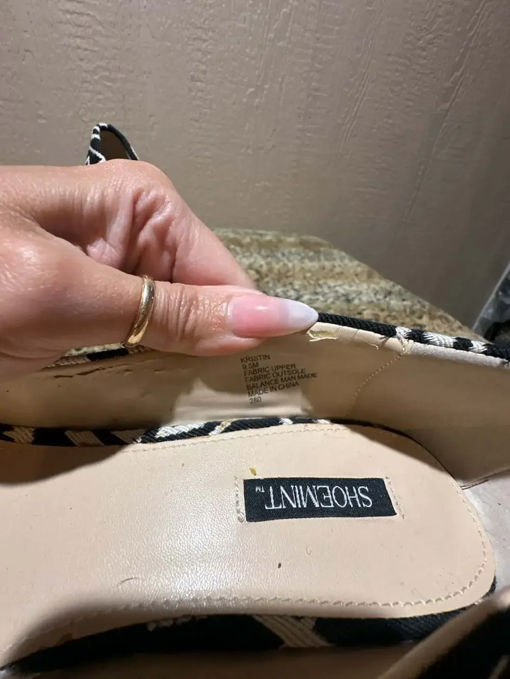 Shoemint kristin platform